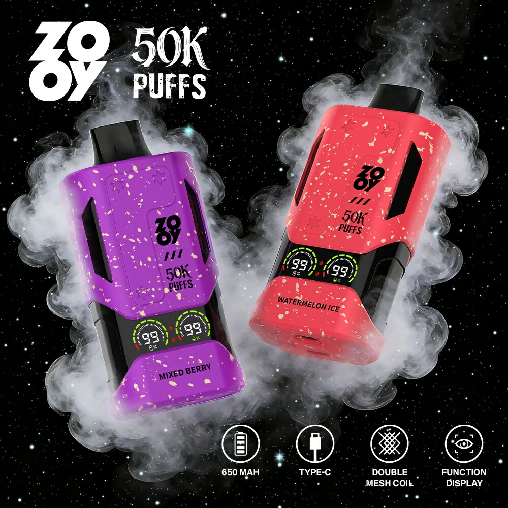 ZOOY Mecha 50000 50K Boccate schermo smart svapo monouso - image 3