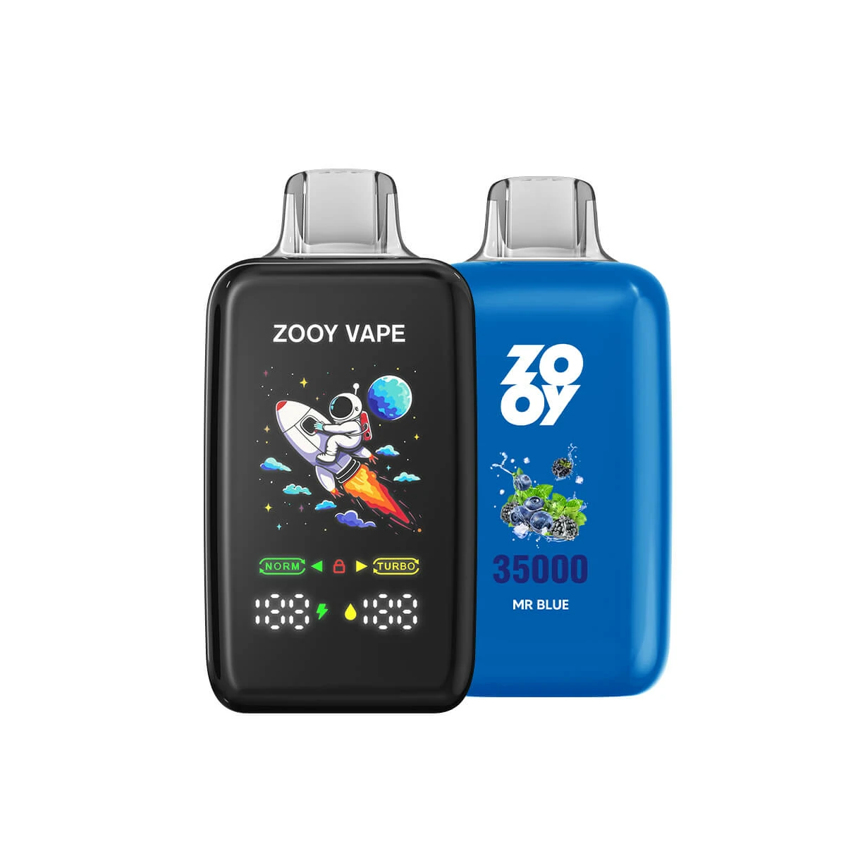 ZOOY FLYER 35000 35K Boccate modalità Norm/Turbo svapo monouso - image 2