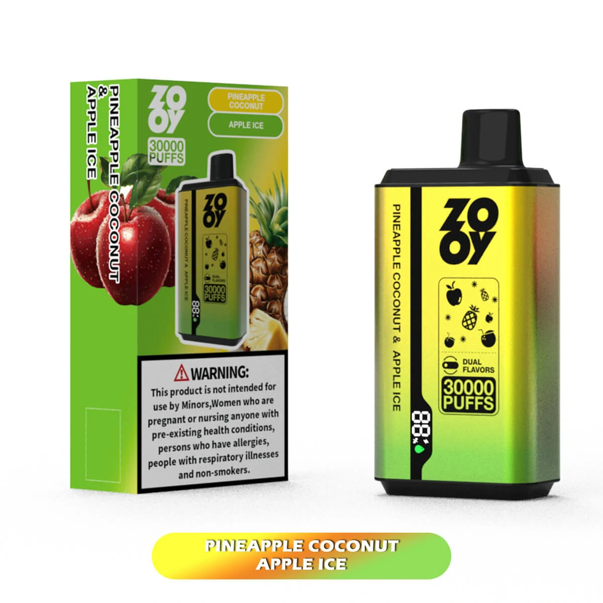 ZOOY Twins 30000 30K Boccate doppio gusto svapo monouso - image 6