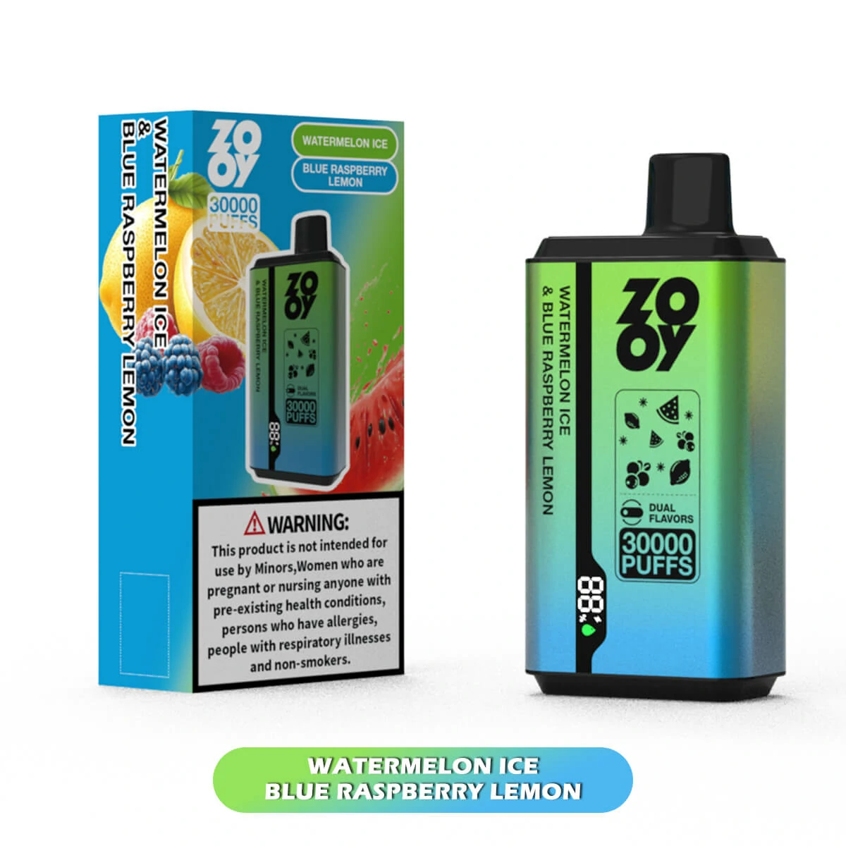 ZOOY Twins 30000 30K Boccate doppio gusto svapo monouso - image 10
