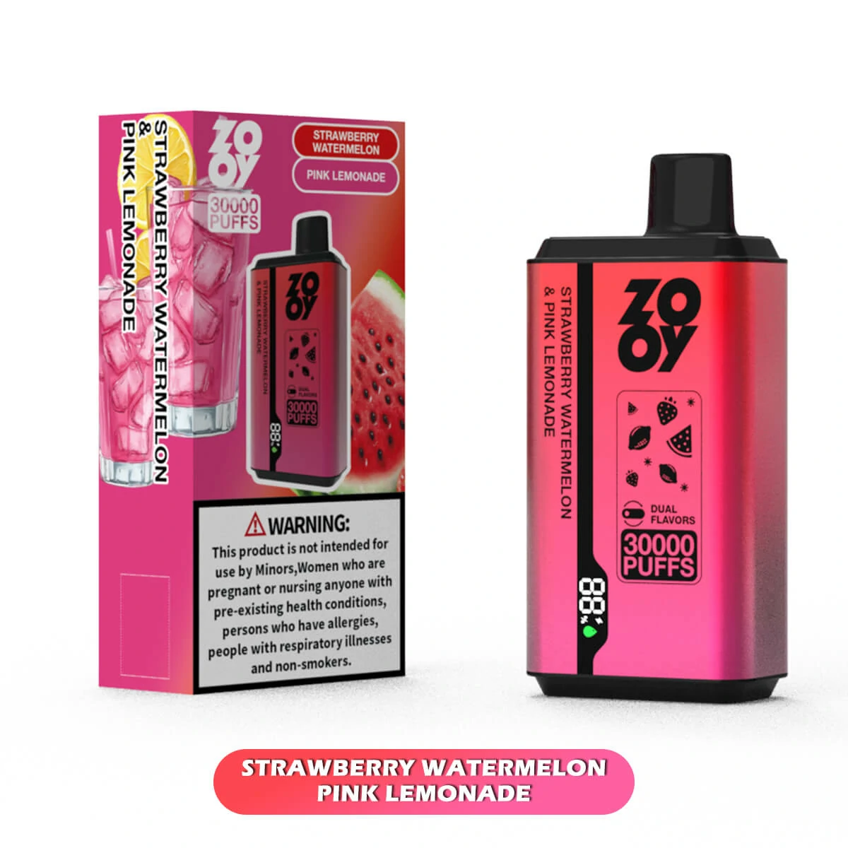 ZOOY Twins 30000 30K Boccate doppio gusto svapo monouso - image 8