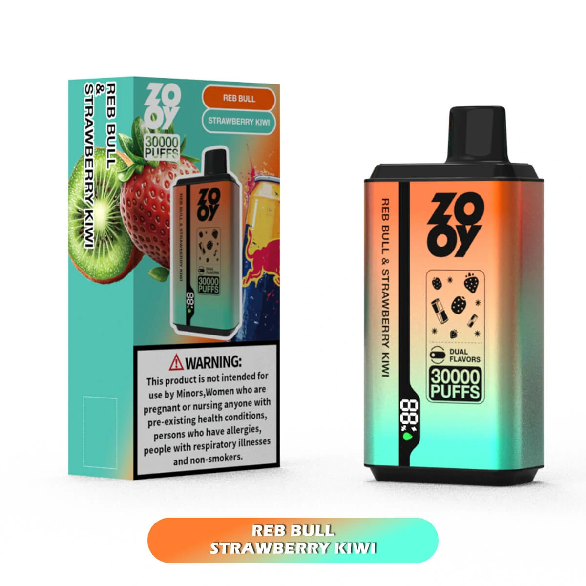 ZOOY Twins 30000 30K Boccate doppio gusto svapo monouso - image 5