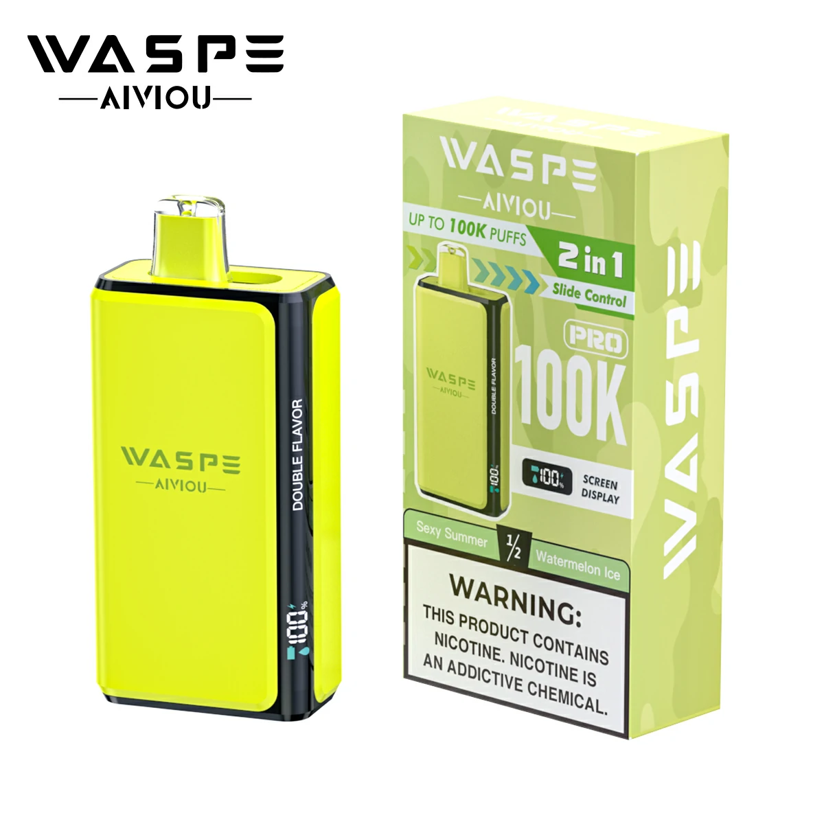 WASPE Pro 100000 100K 2-in-1 Svapo monouso - image 10