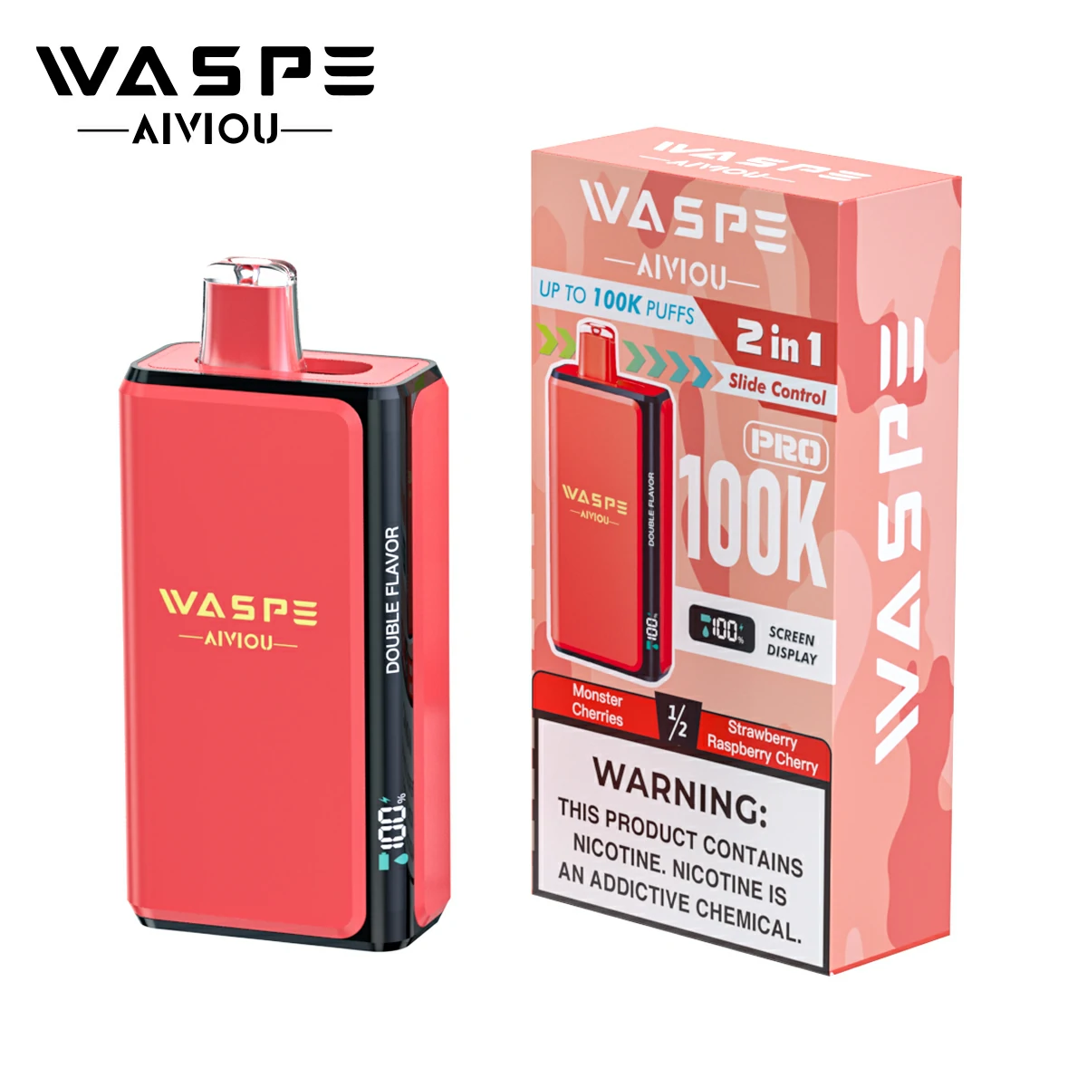 WASPE Pro 100000 100K 2-in-1 Svapo monouso - image 7