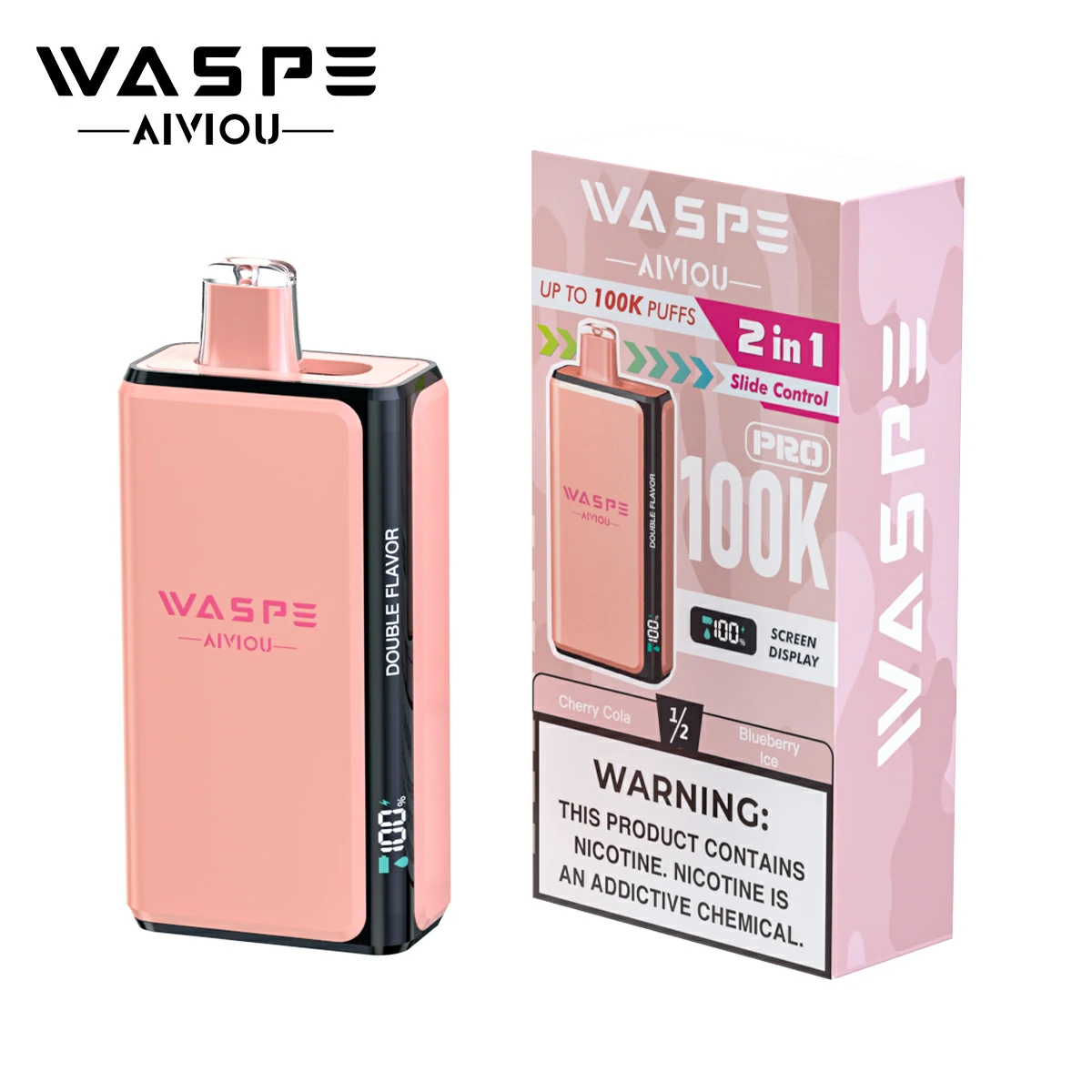 WASPE Pro 100000 100K 2-in-1 Svapo monouso - image 15