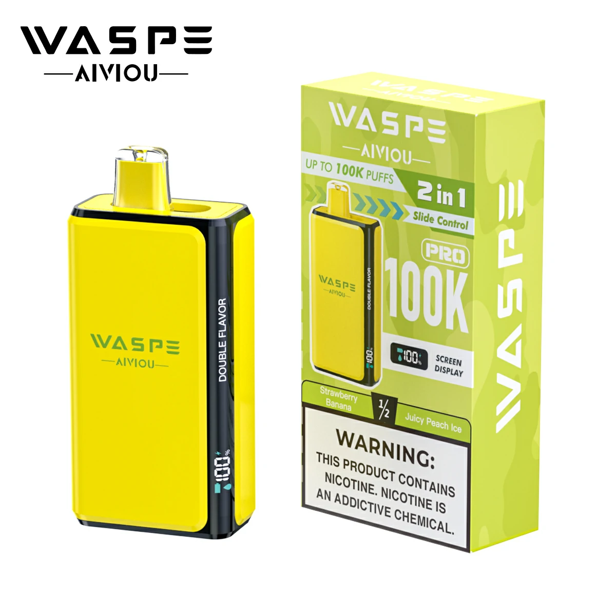 WASPE Pro 100000 100K 2-in-1 Svapo monouso - image 13