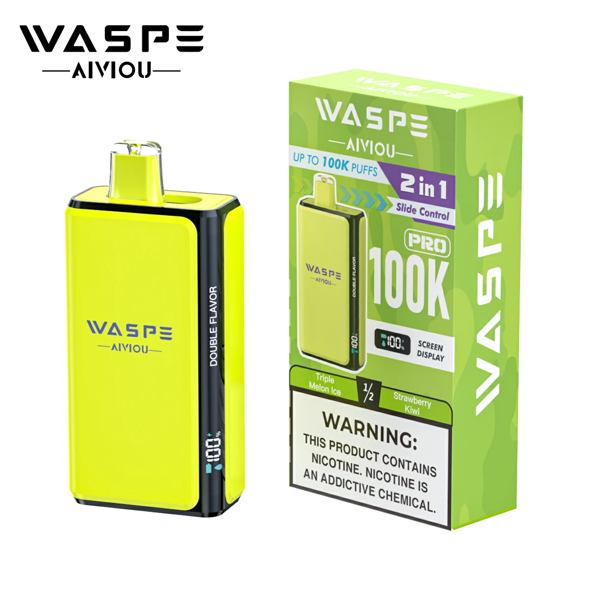 WASPE Pro 100000 100K 2-in-1 Svapo monouso - image 16
