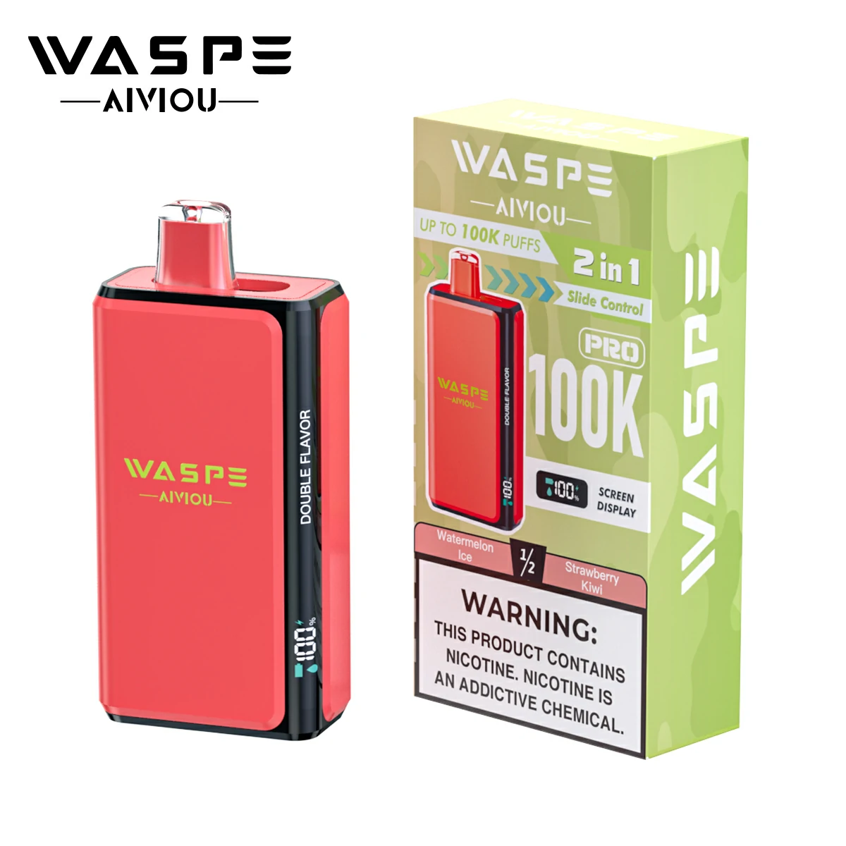 WASPE Pro 100000 100K 2-in-1 Svapo monouso - image 9