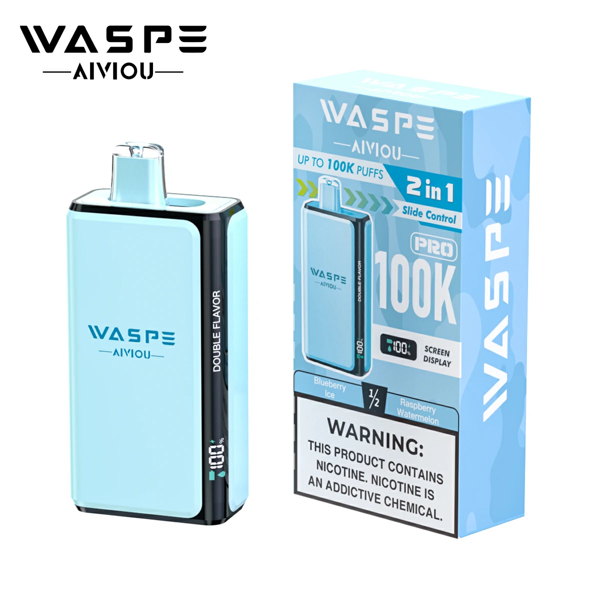 WASPE Pro 100000 100K 2-in-1 Svapo monouso - image 8
