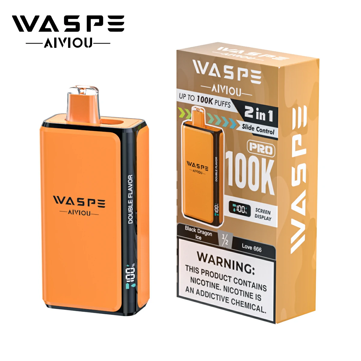 WASPE Pro 100000 100K 2-in-1 Svapo monouso - image 5