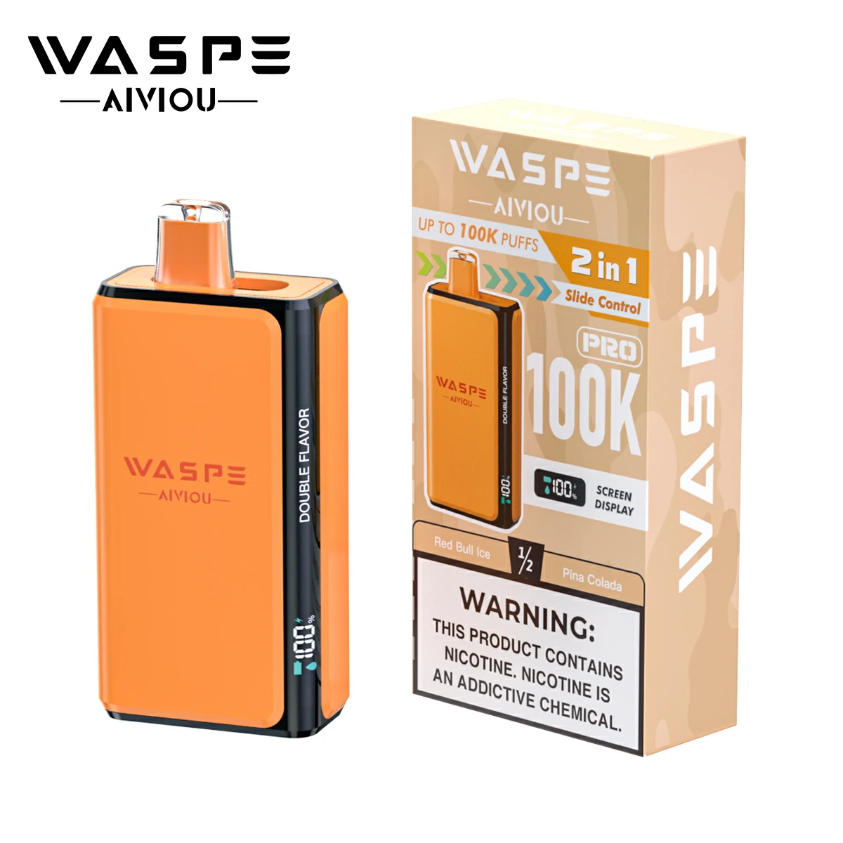 WASPE Pro 100000 100K 2-in-1 Svapo monouso - image 4