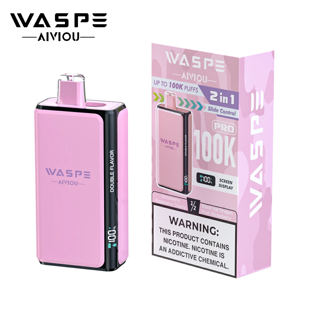 WASPE Pro 100000 100K 2-in-1 Svapo monouso - image 11