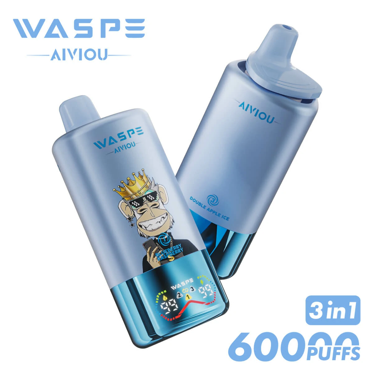 WASPE Bar 60000 60K Boccate LED svapo monouso - image 13