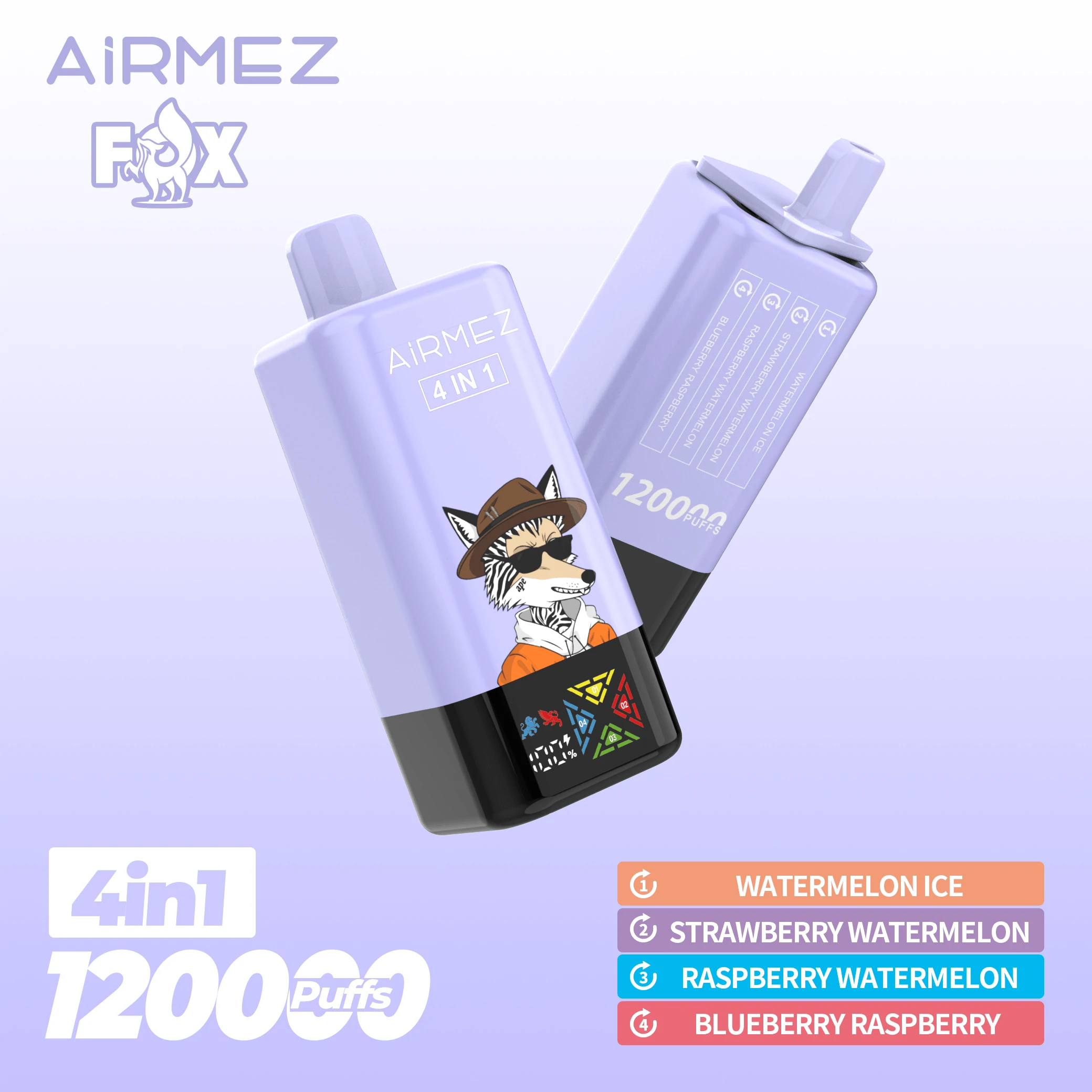 Airmez Fox 120000 120K Boccate 4-in-1 Svapo monouso - image 7