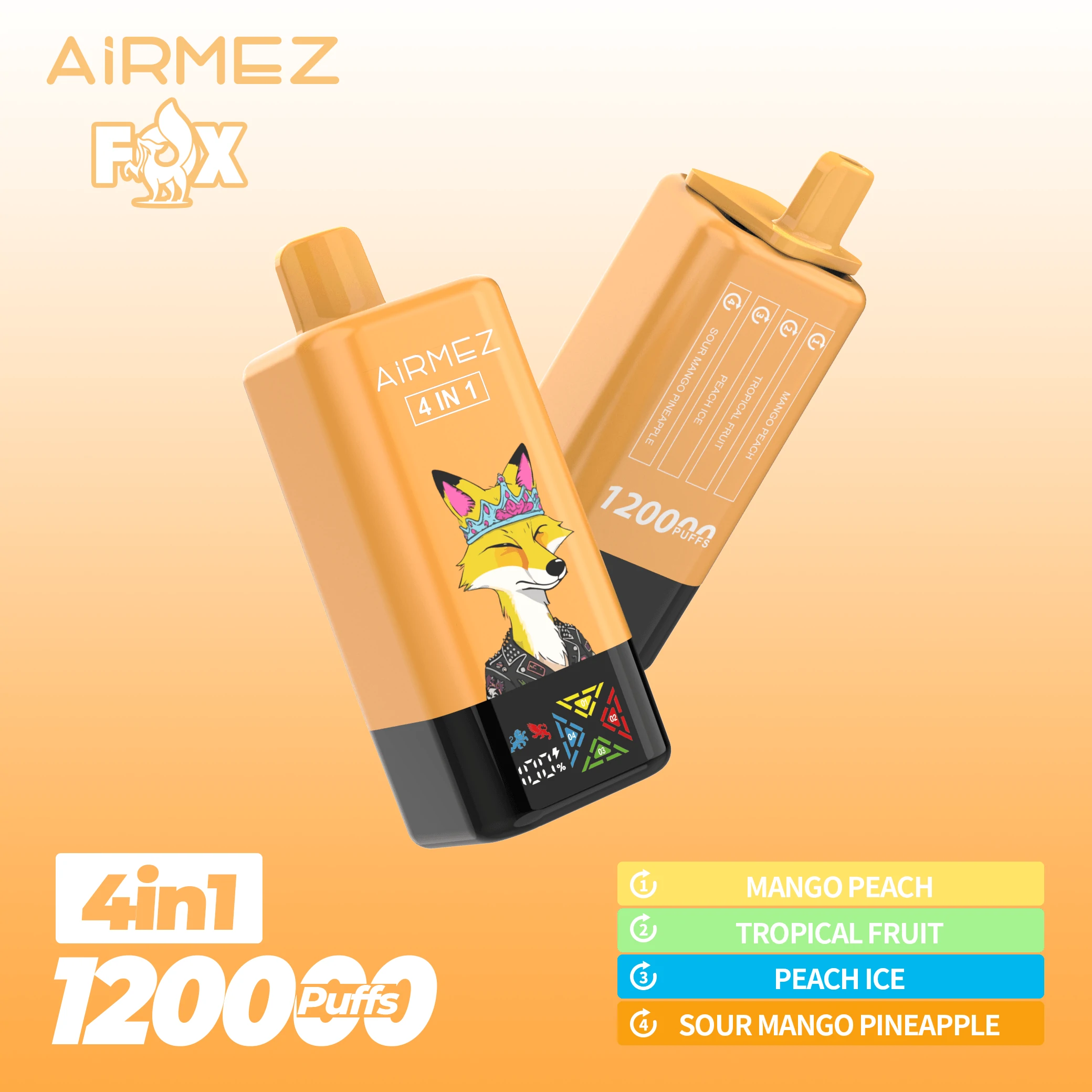 Airmez Fox 120000 120K Boccate 4-in-1 Svapo monouso - image 10