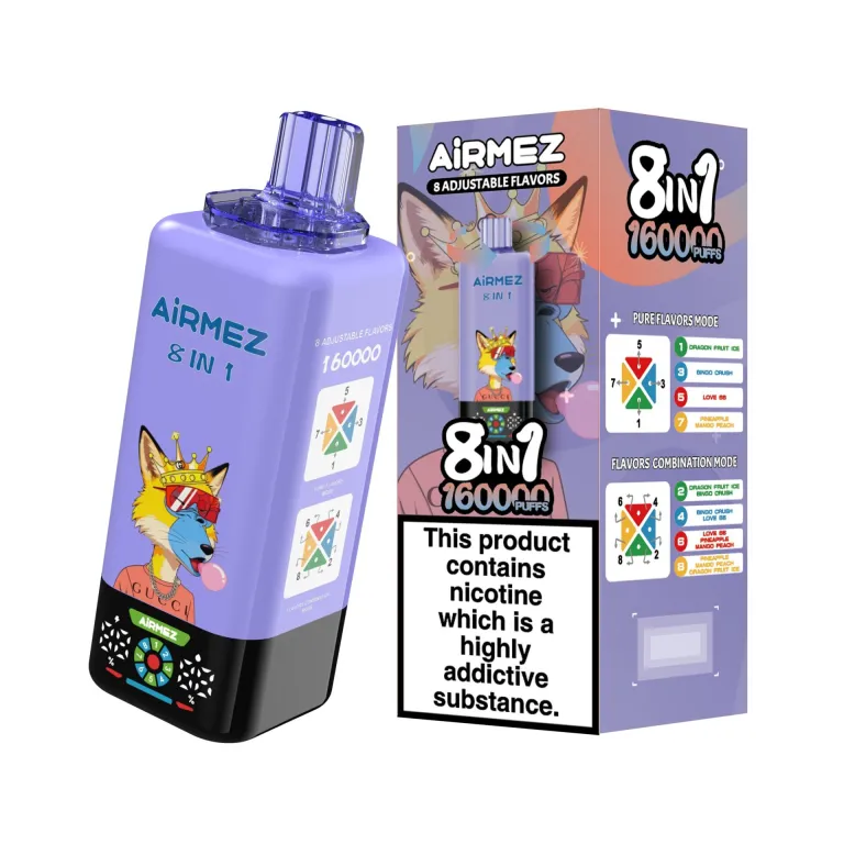 Airmez 160000 160K Boccate 8-in-1 Svapo monouso - image 2