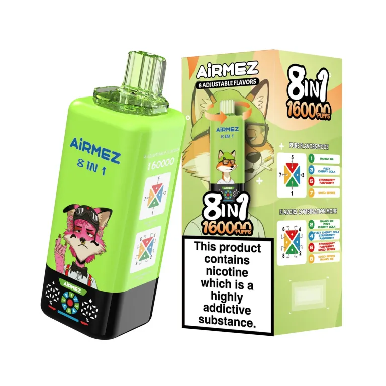 Airmez 160000 160K Boccate 8-in-1 Svapo monouso - image 4