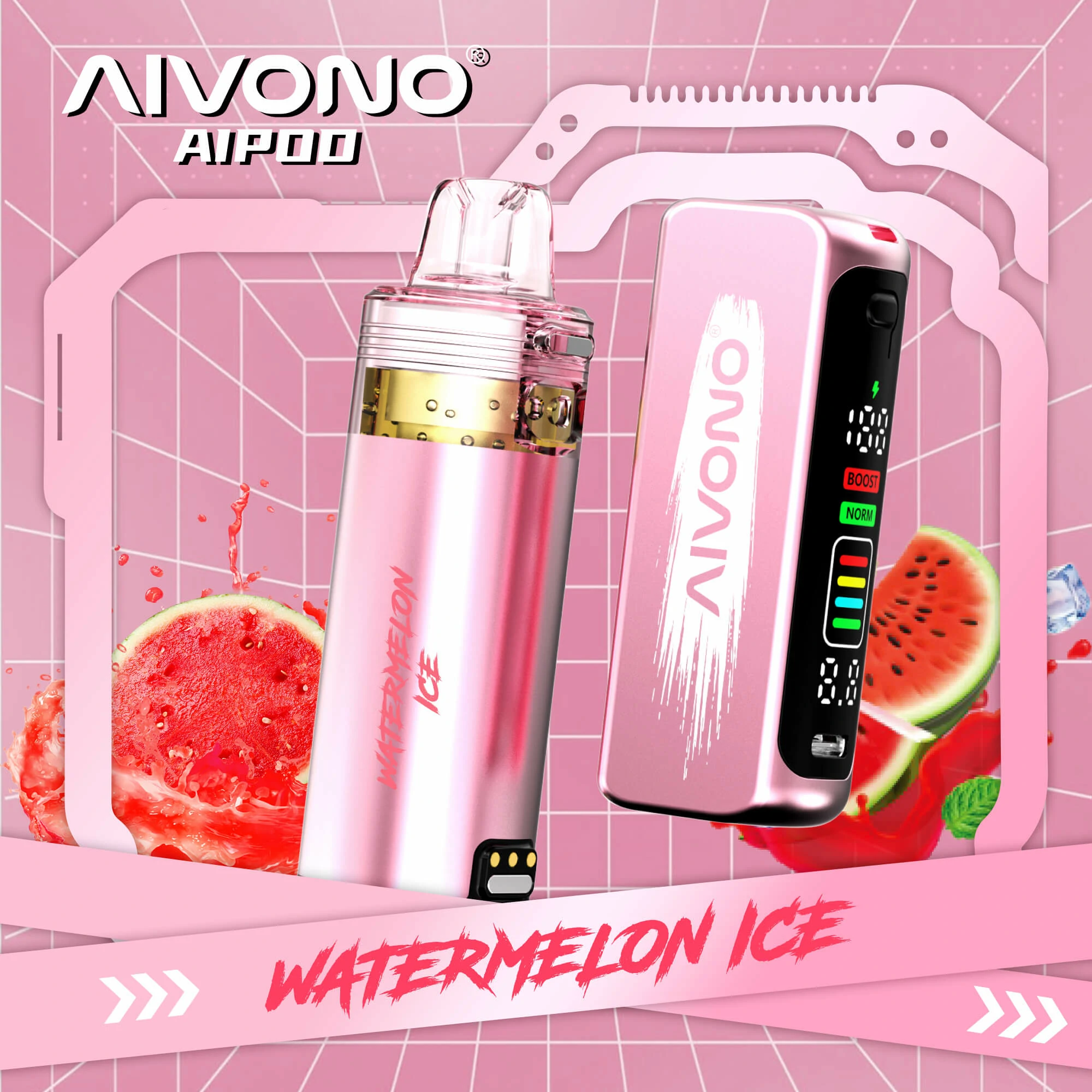 AIVONO AIM AIPOD KIT 30000 30K Boccate schermo smart svapo monouso - image 6