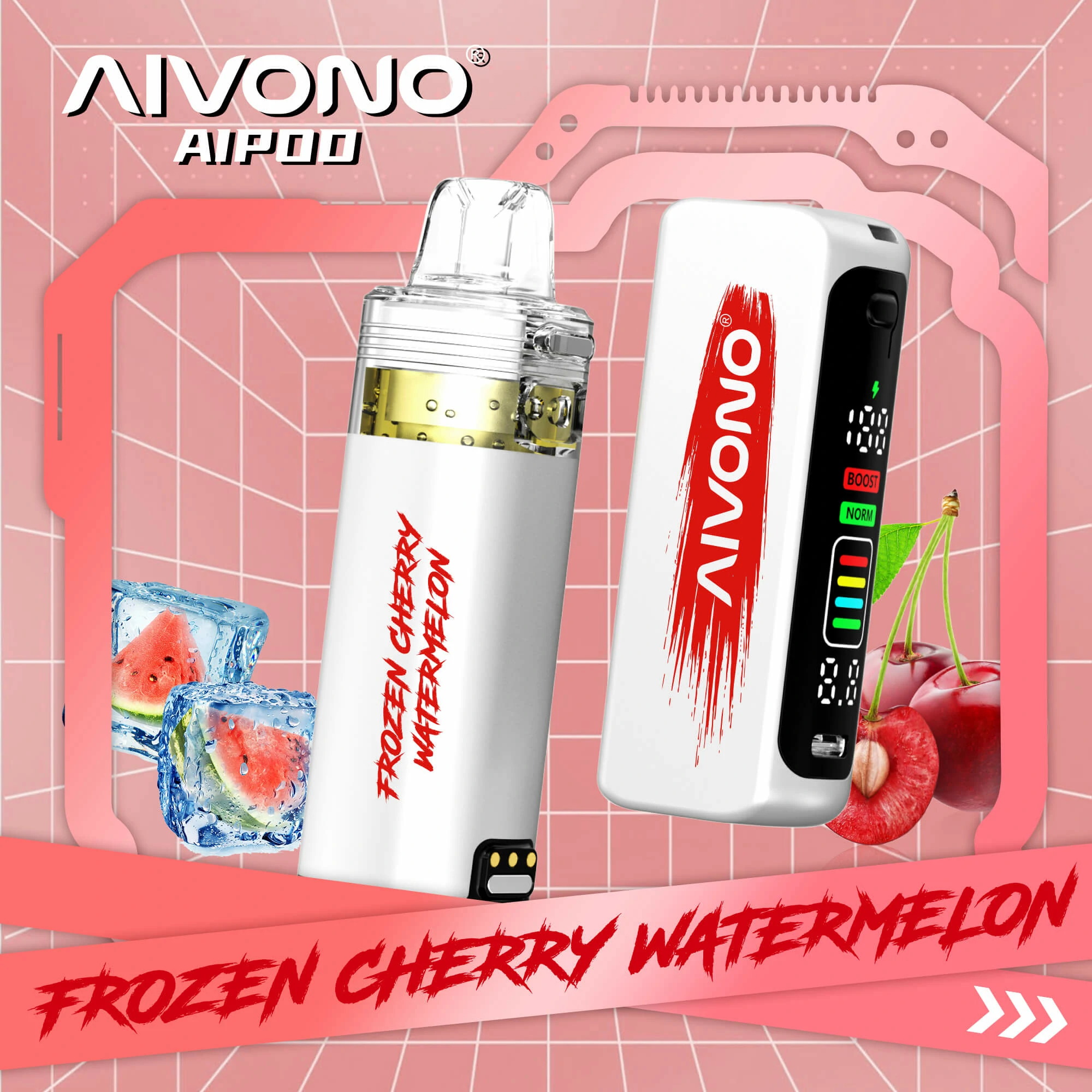 AIVONO AIM AIPOD KIT 30000 30K Boccate schermo smart svapo monouso - image 15