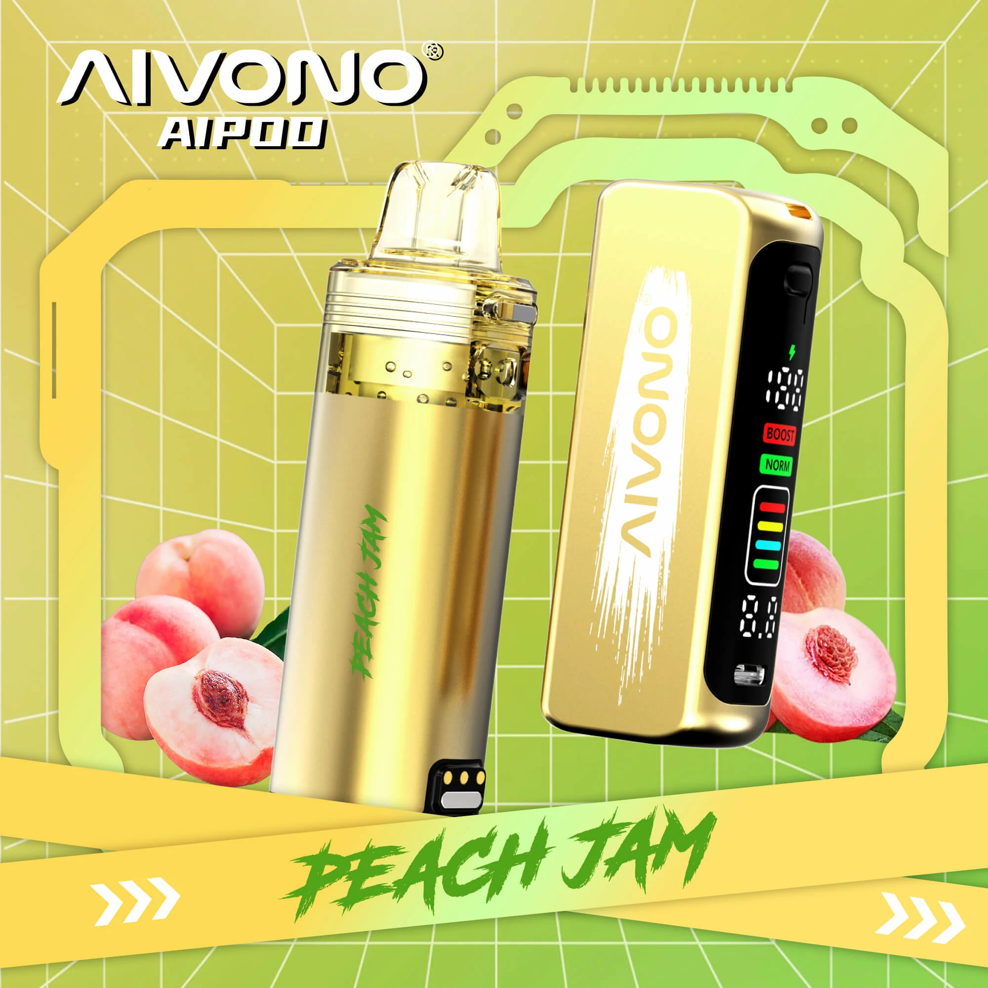AIVONO AIM AIPOD KIT 30000 30K Boccate schermo smart svapo monouso - image 14