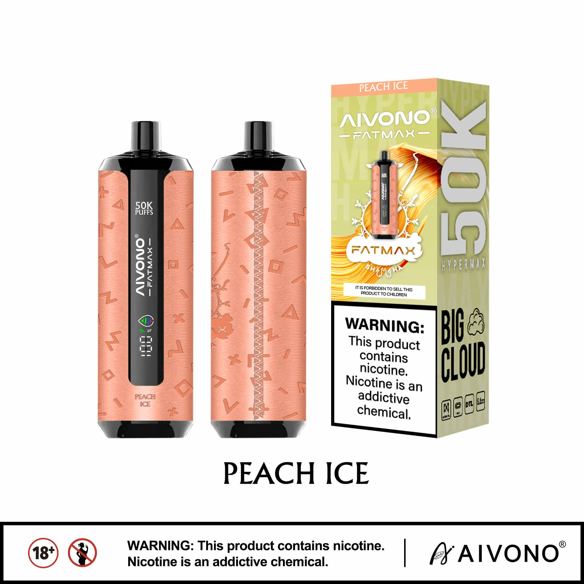 Aivono AIM FATMAX 50000 50K Boccate Display LCD Svapo monouso - image 18