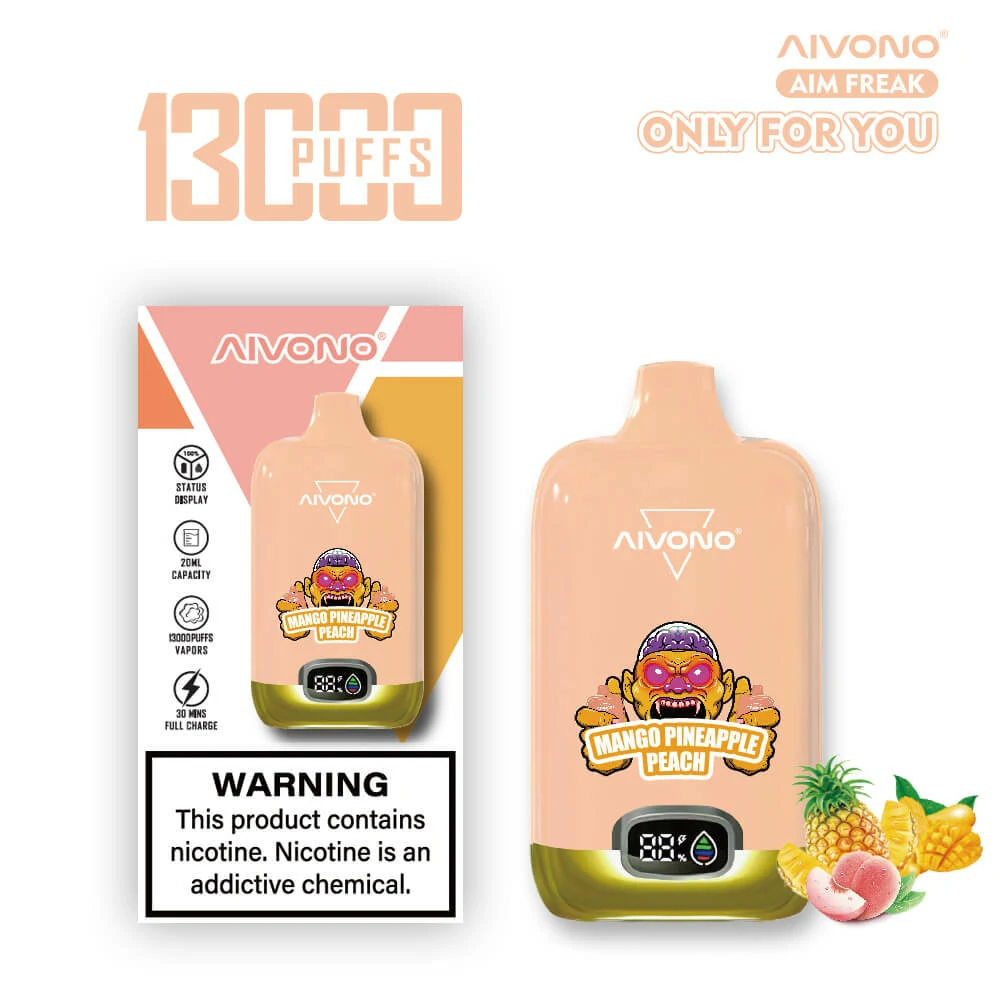 Aivono Aim Freak 13000 13K Boccate schermo a colori Svapo monouso - image 6