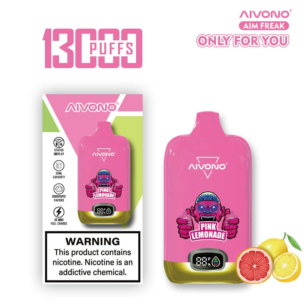 Aivono Aim Freak 13000 13K Boccate schermo a colori Svapo monouso - image 9