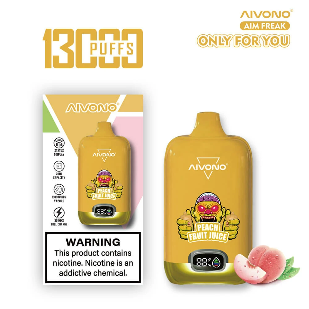 Aivono Aim Freak 13000 13K Boccate schermo a colori Svapo monouso - image 10