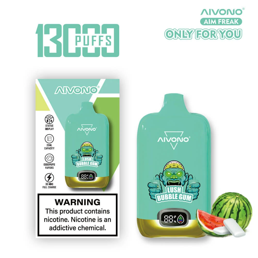 Aivono Aim Freak 13000 13K Boccate schermo a colori Svapo monouso - image 8