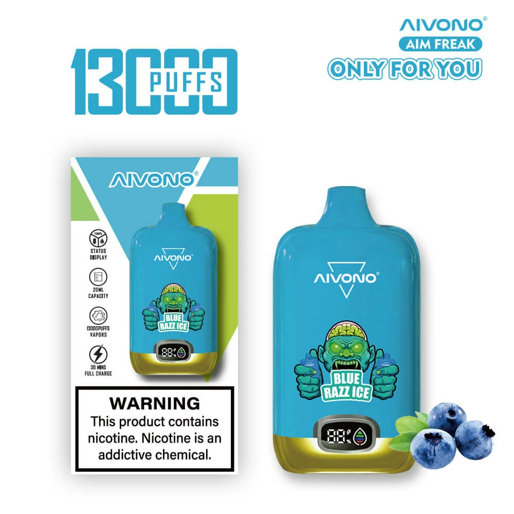 Aivono Aim Freak 13000 13K Boccate schermo a colori Svapo monouso - image 3