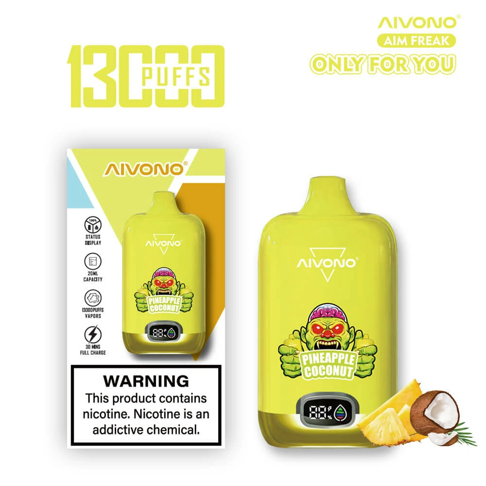 Aivono Aim Freak 13000 13K Boccate schermo a colori Svapo monouso - image 4