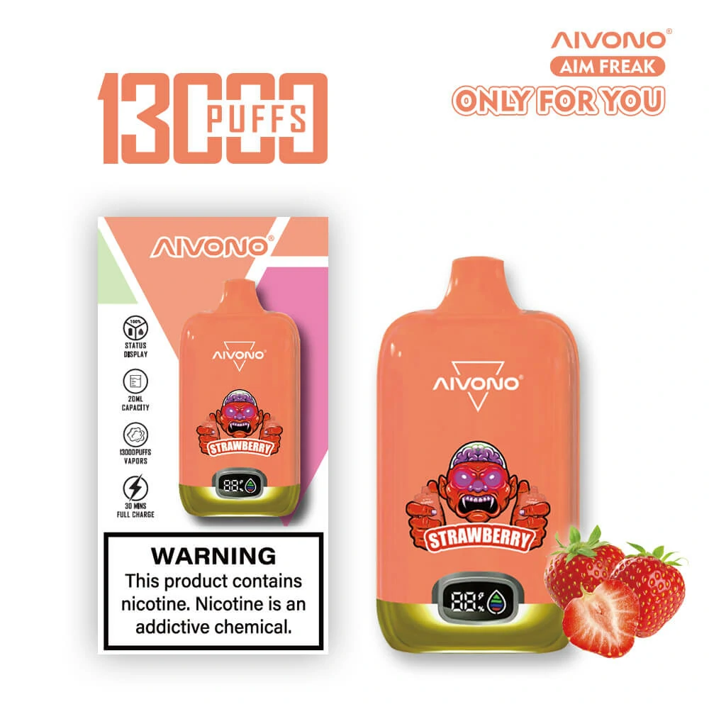 Aivono Aim Freak 13000 13K Boccate schermo a colori Svapo monouso - image 7