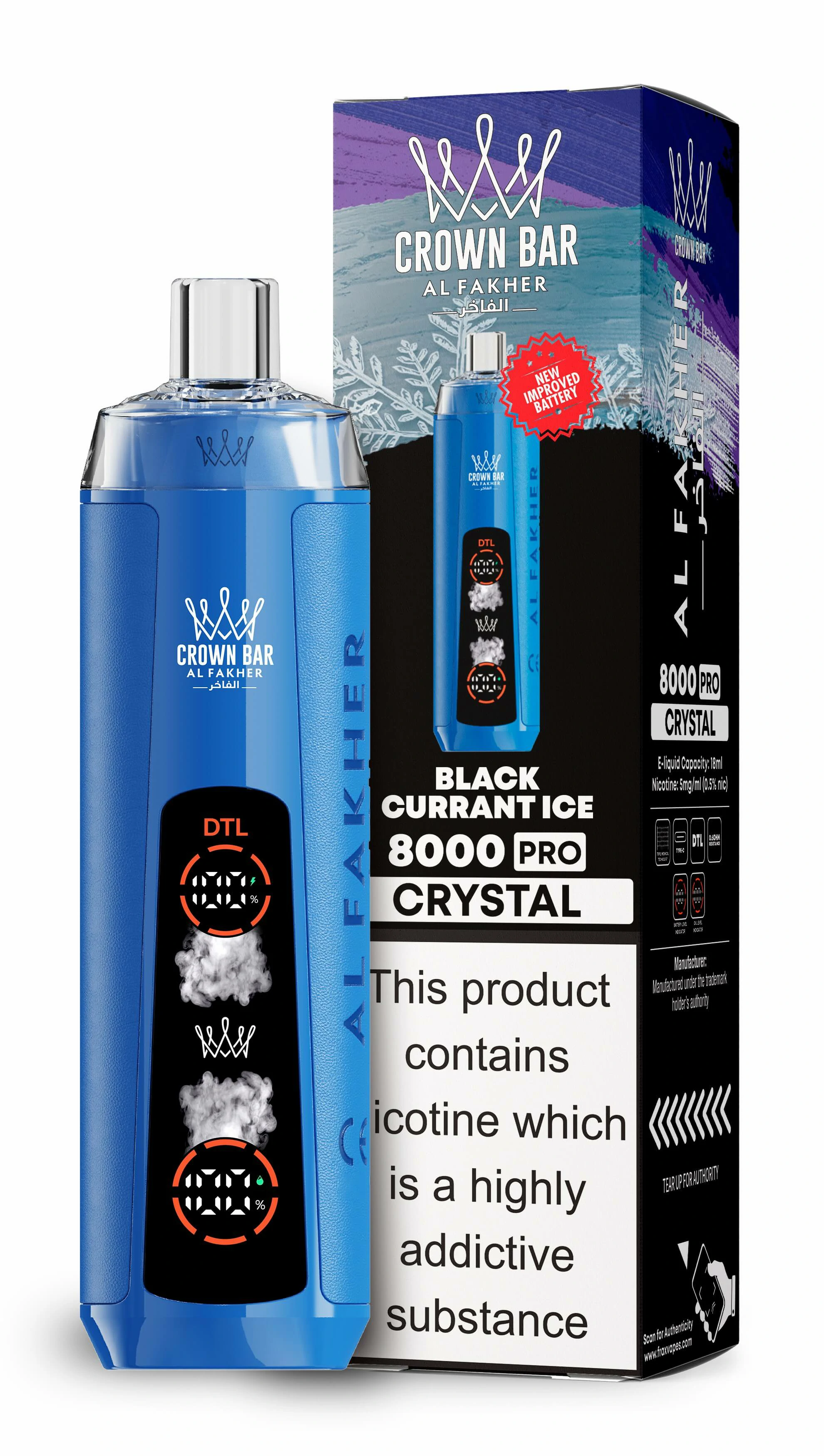 Al Fakher Mega Max 40000 40K Boccate Dual Mesh svapo monouso - image 3