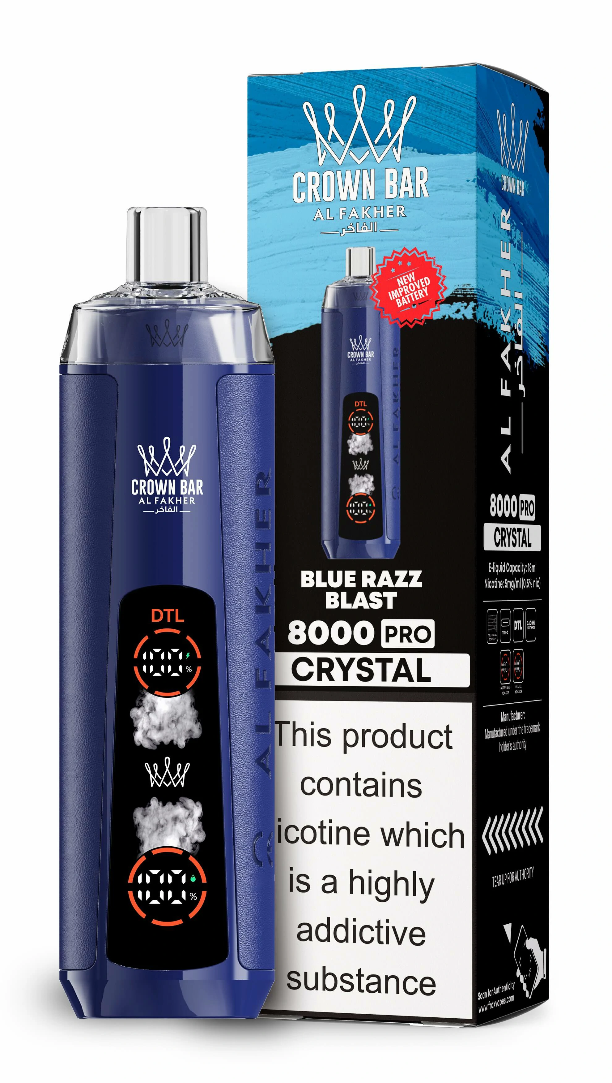 Al Fakher Mega Max 40000 40K Boccate Dual Mesh svapo monouso - image 4