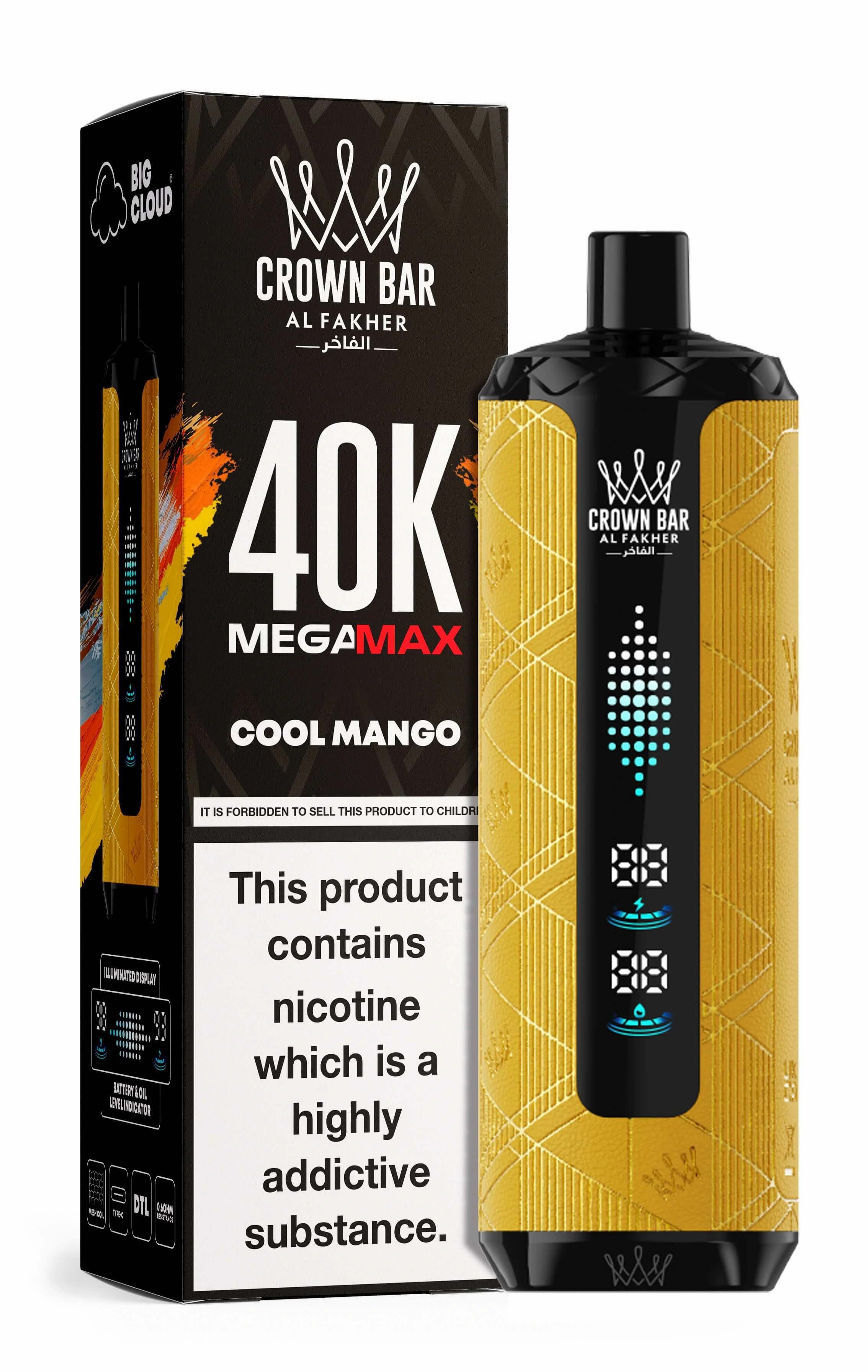 Al Fakher Mega Max 40000 40K Boccate Dual Mesh svapo monouso - image 10