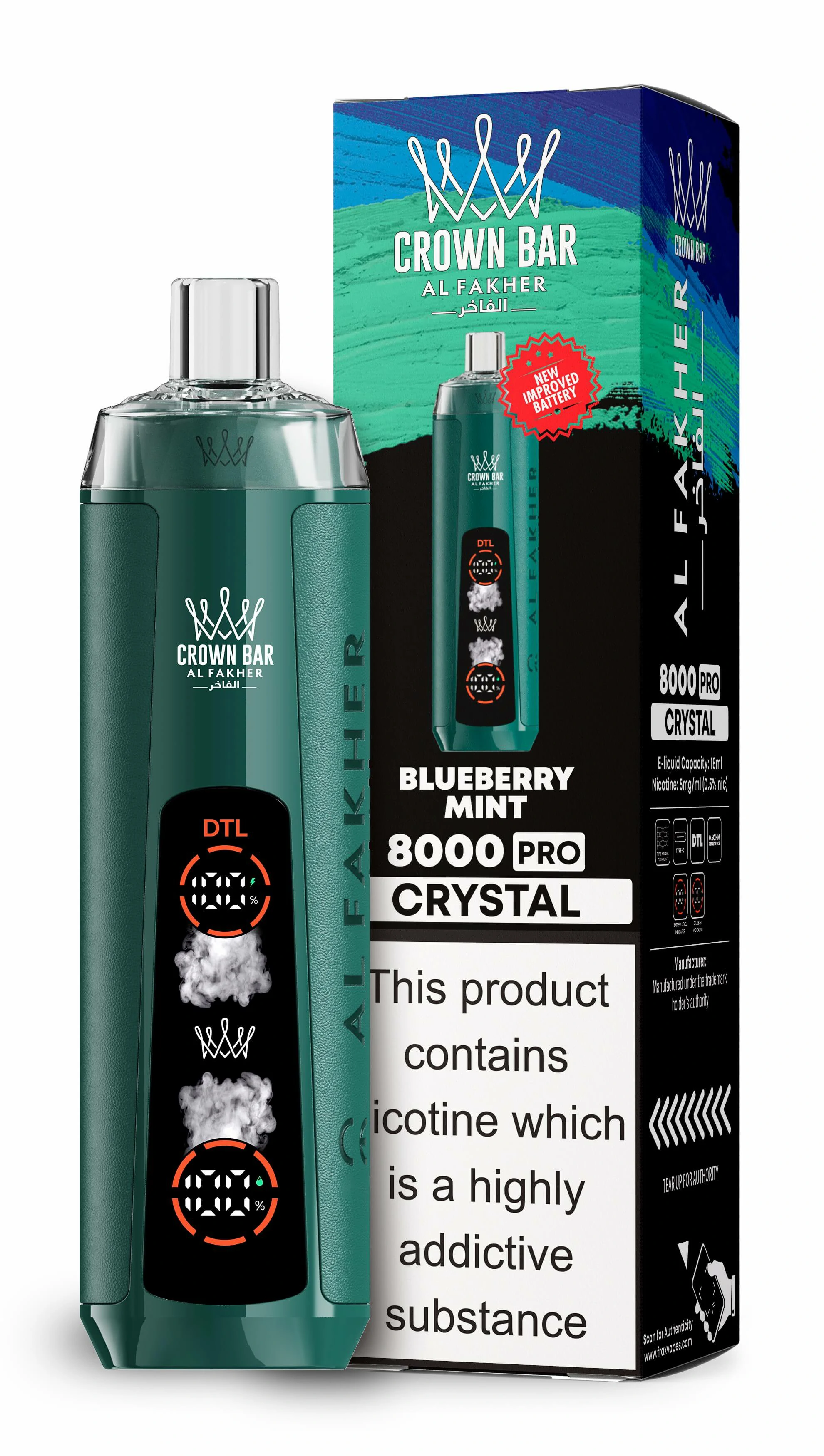 Al Fakher Mega Max 40000 40K Boccate Dual Mesh svapo monouso - image 15
