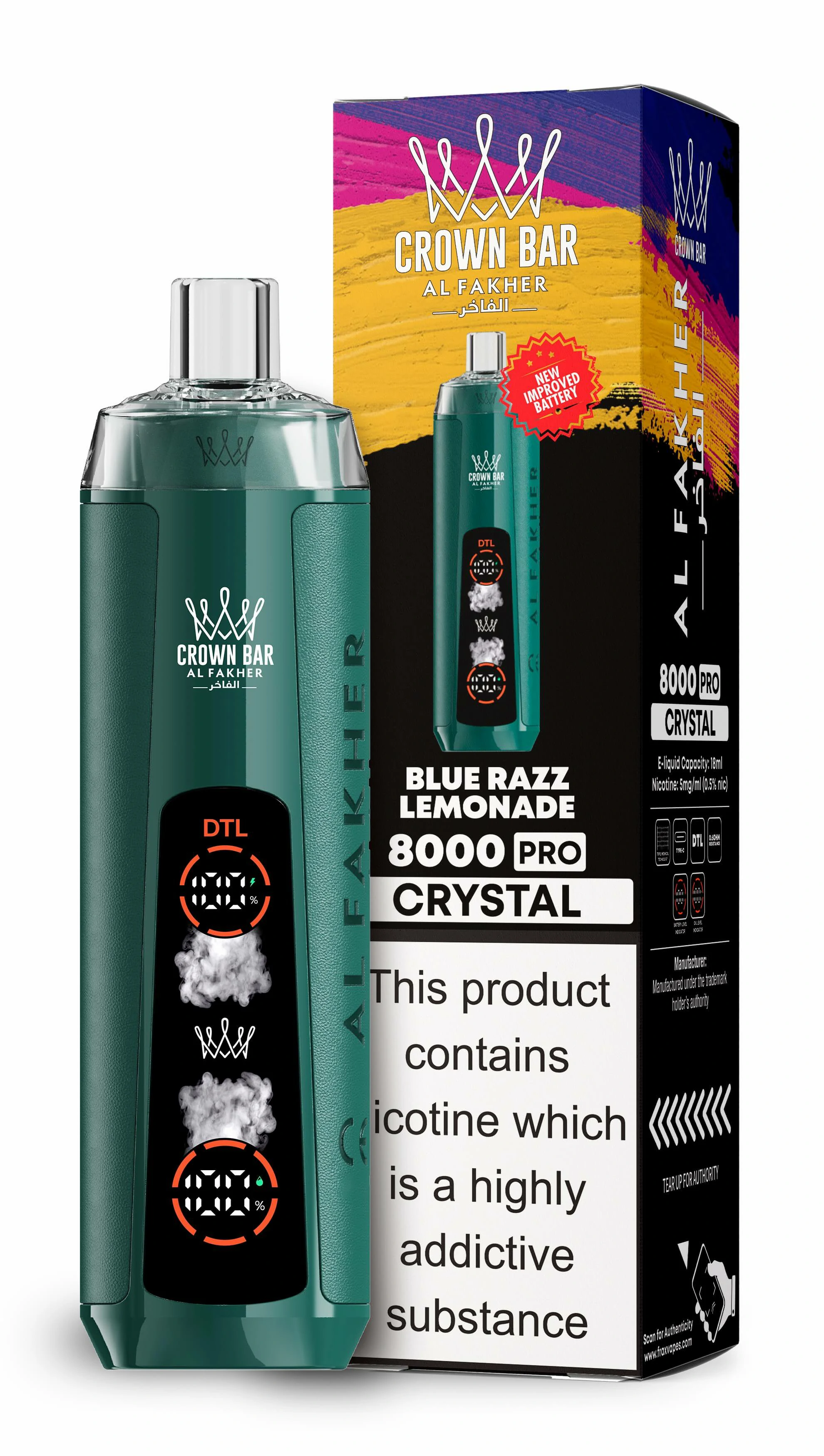 Al Fakher Mega Max 40000 40K Boccate Dual Mesh svapo monouso - image 11