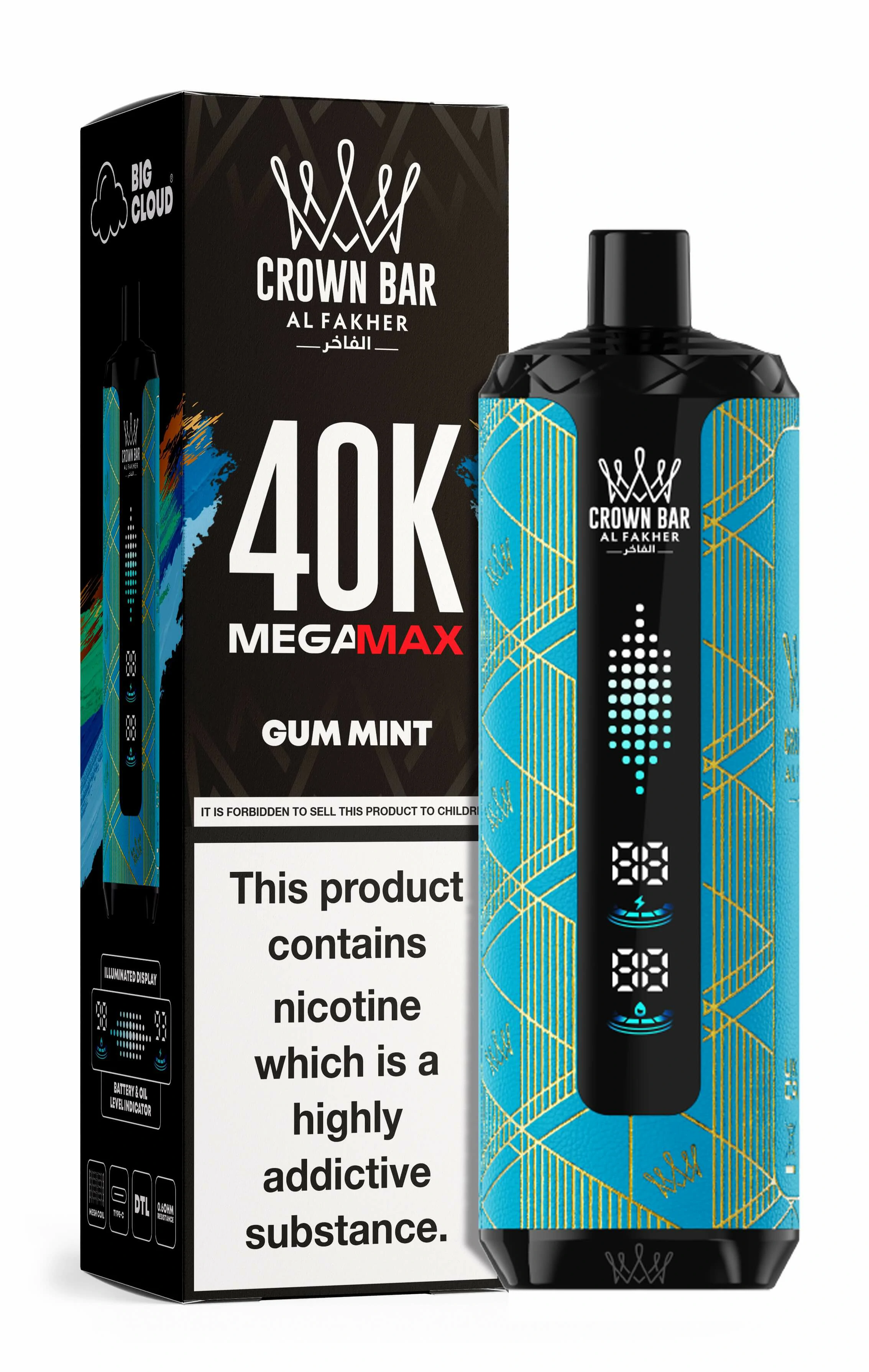 Al Fakher Mega Max 40000 40K Boccate Dual Mesh svapo monouso - image 17