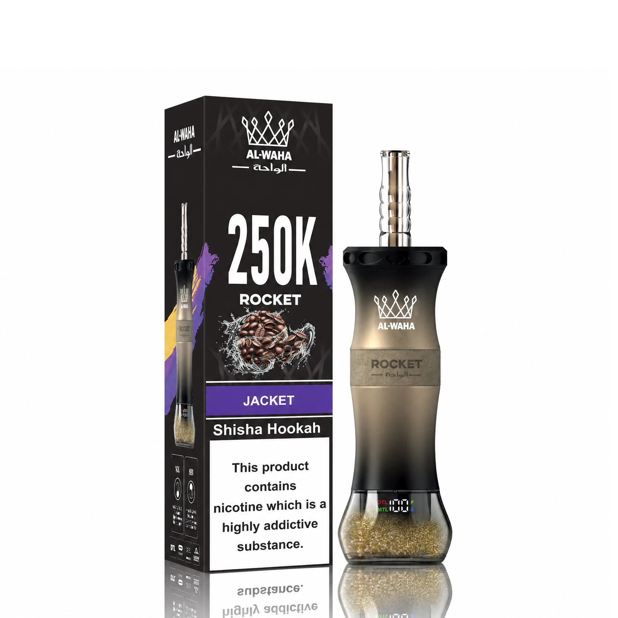 Al Fakher Rocket 250000 250K Boccate LED svapo monouso - image 13