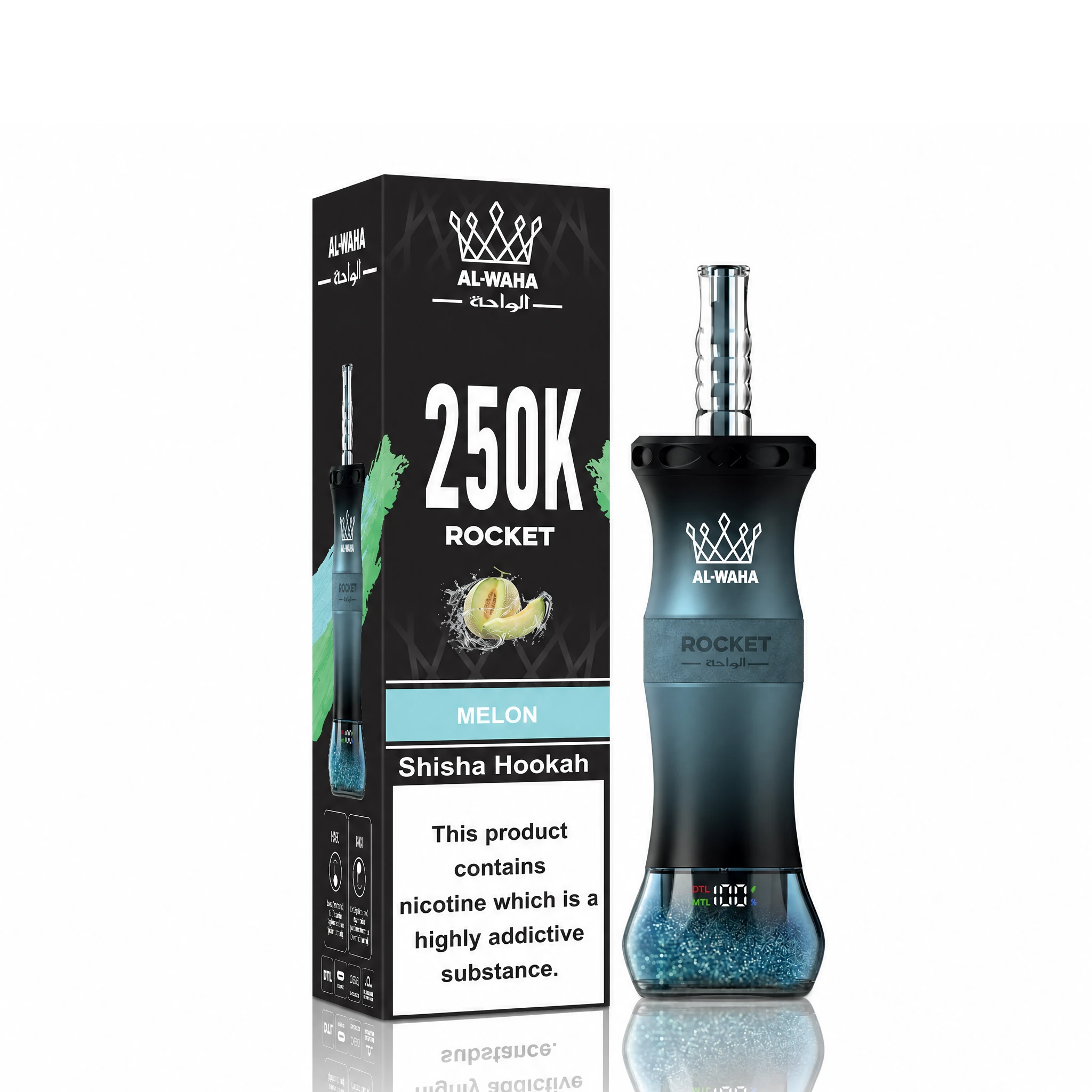 Al Fakher Rocket 250000 250K Boccate LED svapo monouso - image 11
