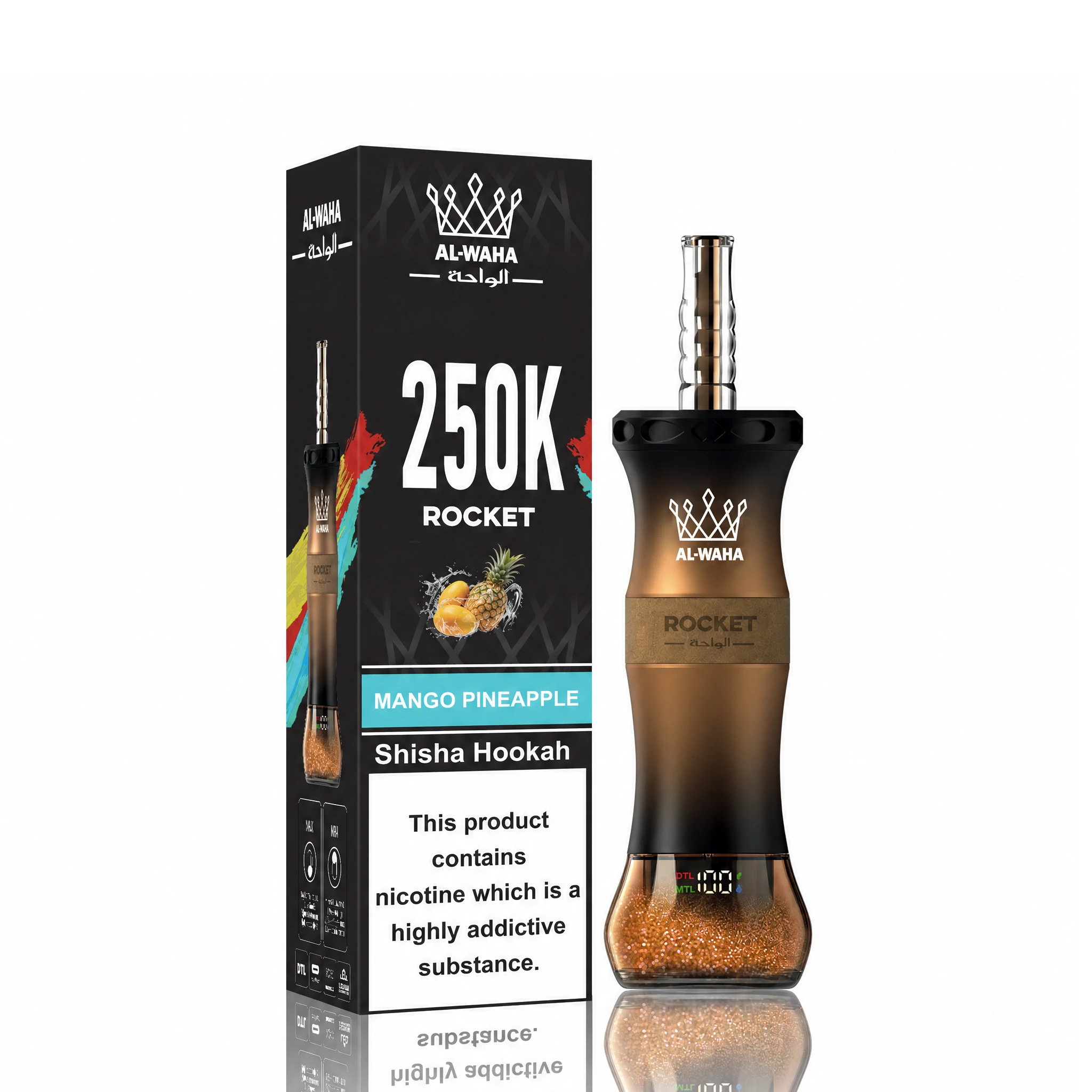 Al Fakher Rocket 250000 250K Boccate LED svapo monouso - image 20