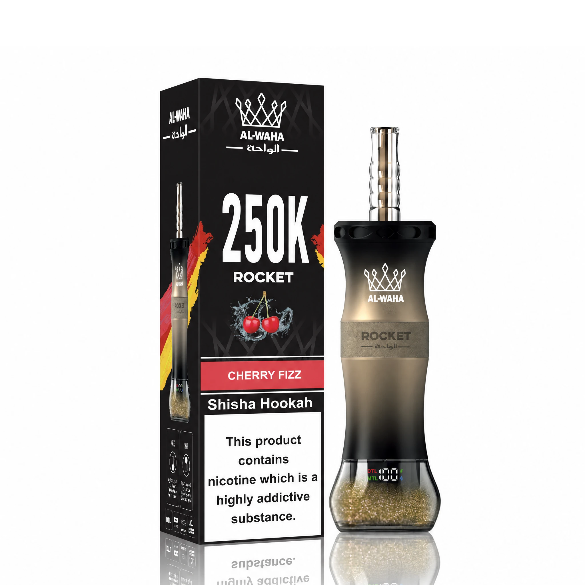 Al Fakher Rocket 250000 250K Boccate LED svapo monouso - image 18