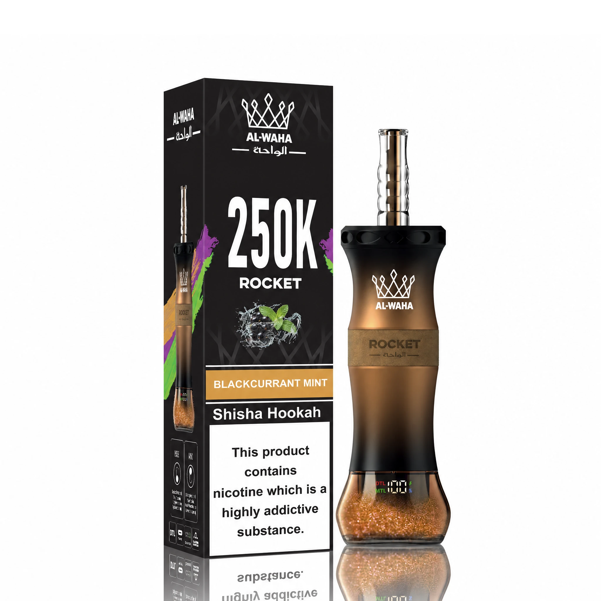 Al Fakher Rocket 250000 250K Boccate LED svapo monouso - image 19