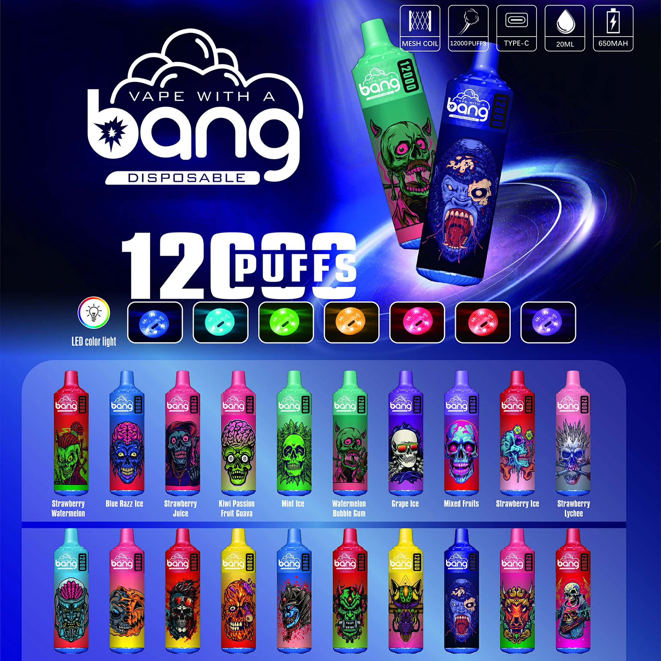 Bang 12000 12K Boccate Svapo monouso - image 14