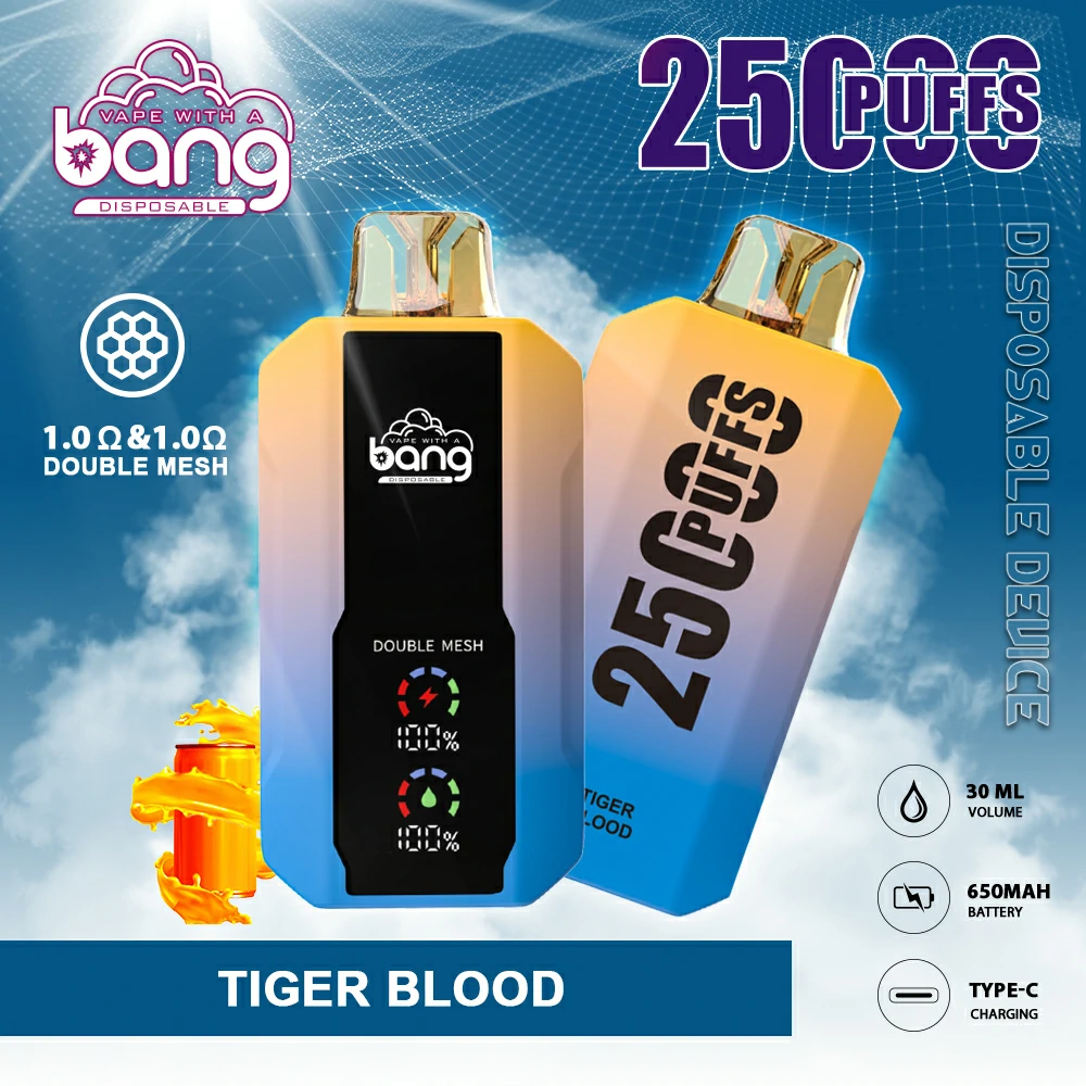 Bang 25000 25K Boccate schermo grande svapo monouso - image 6
