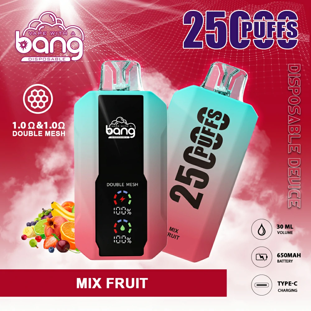 Bang 25000 25K Boccate schermo grande svapo monouso - image 5