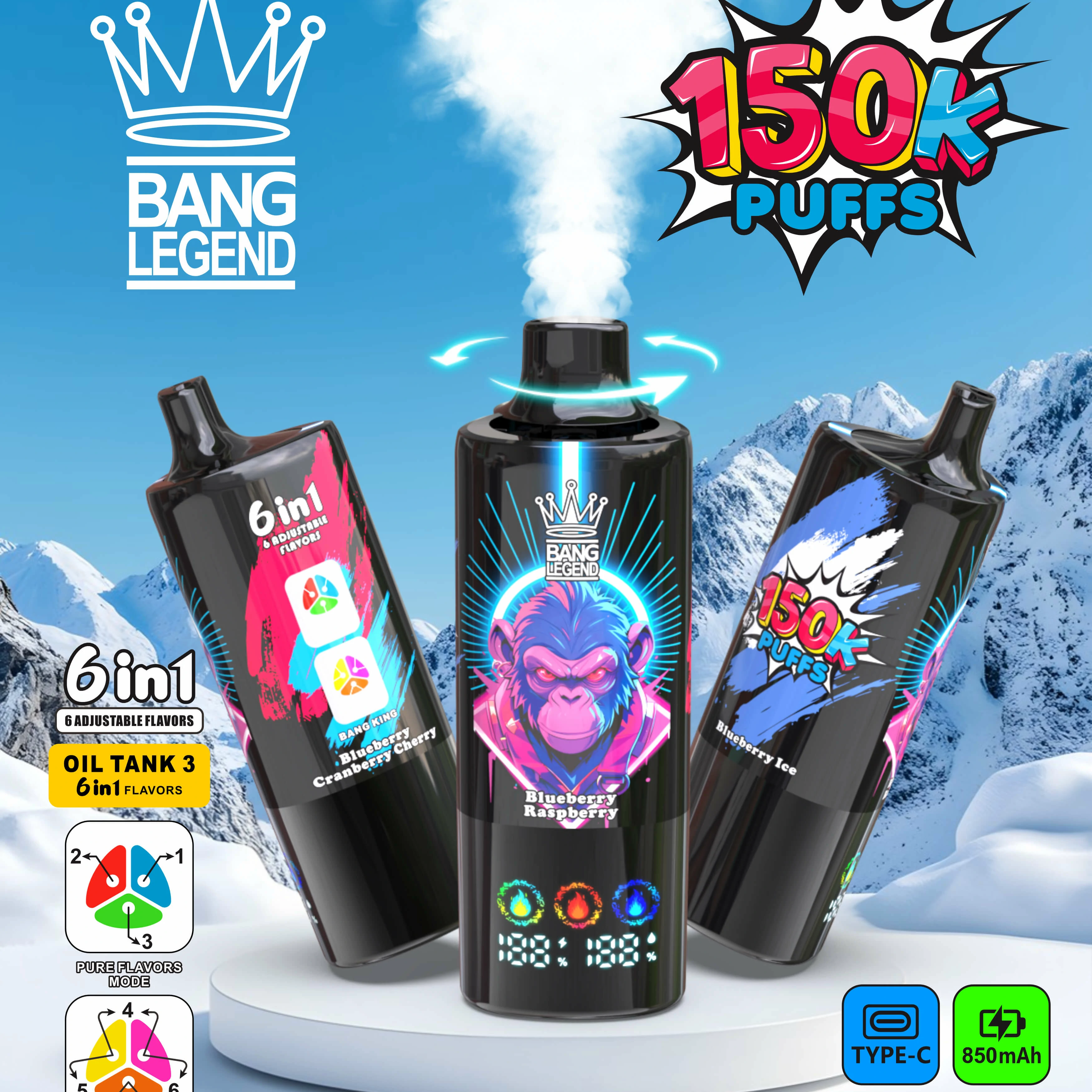 Bang Legend 150000 150K Svapo monouso