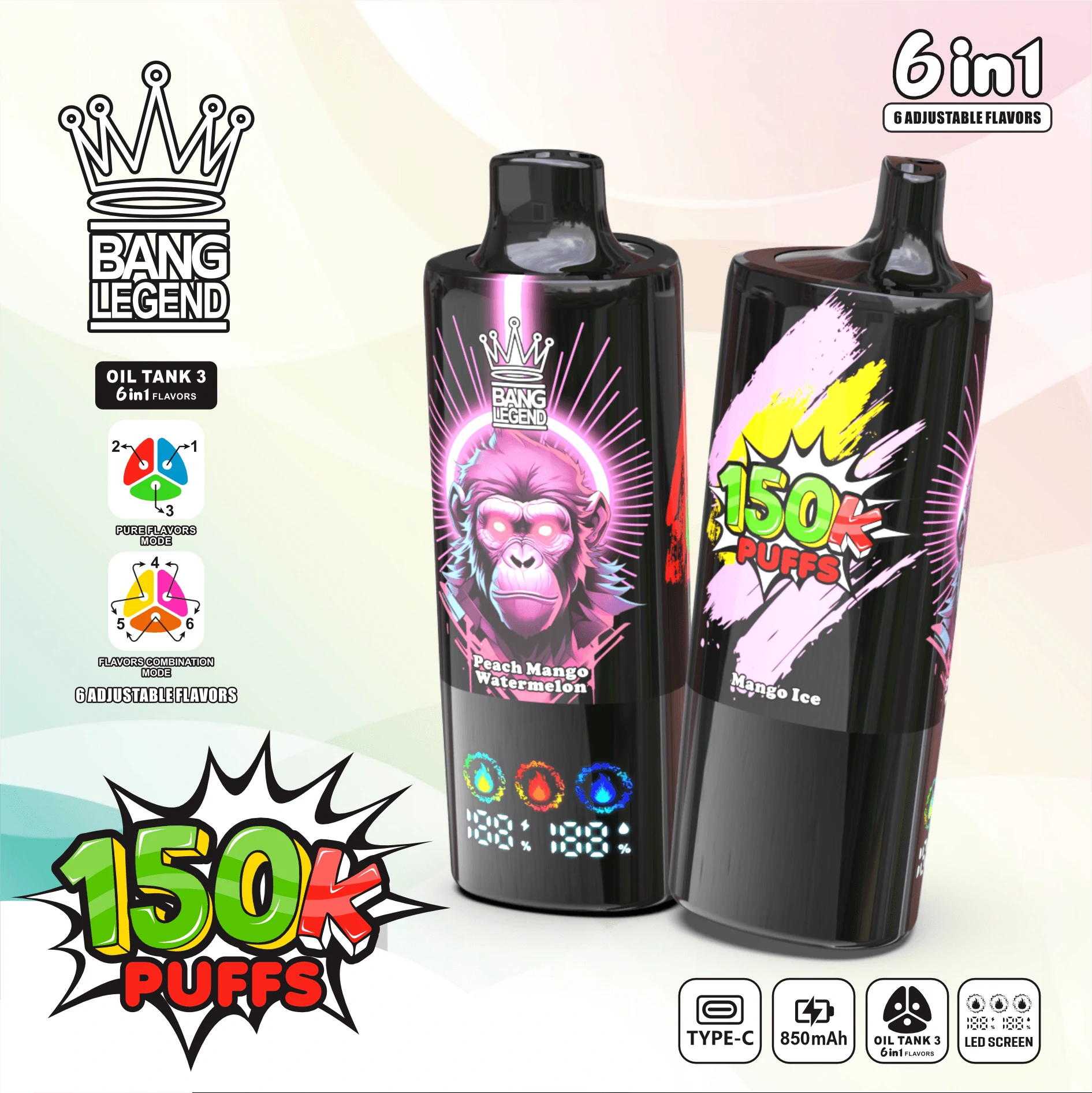 Bang Legend 150000 150K Svapo monouso - image 4