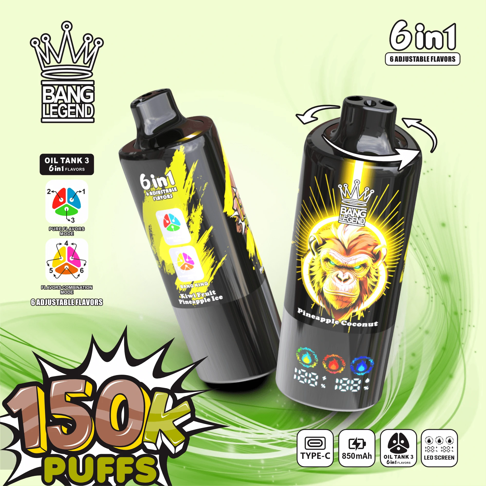 Bang Legend 150000 150K Svapo monouso - image 2