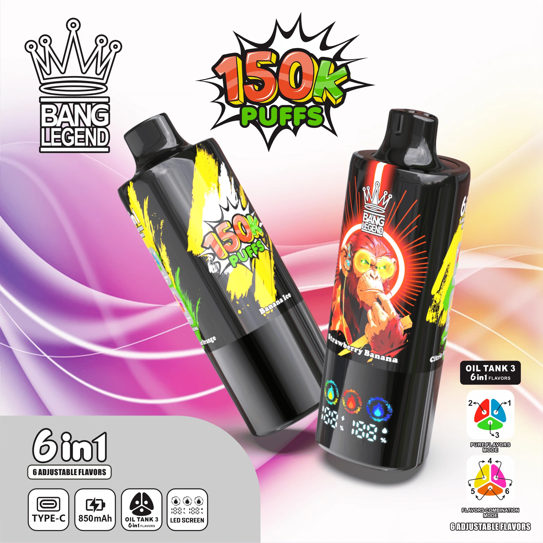 Bang Legend 150000 150K Svapo monouso - image 5